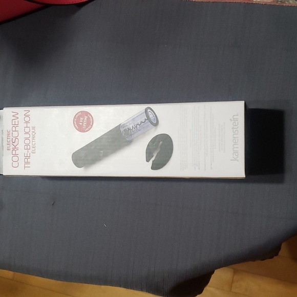 NEW BarCraft Battery Operated Electric Corkscrew - Black - Picture 2 of 5
